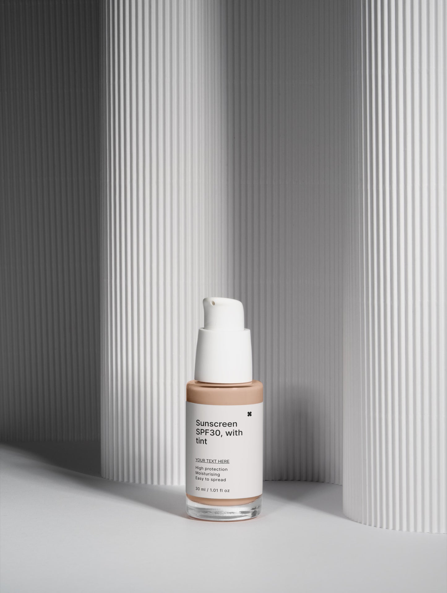 Sunscreen SPF30, with tint